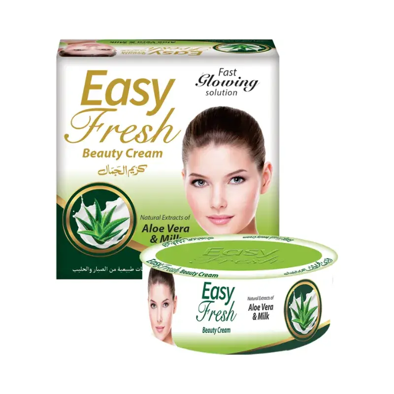 Easy fresh beauty cream jar