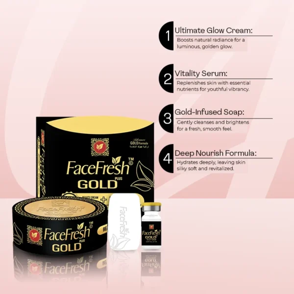 Gold Plus 4 in 1 Beauty Pack 23gm + 20gm + 3ml — second view