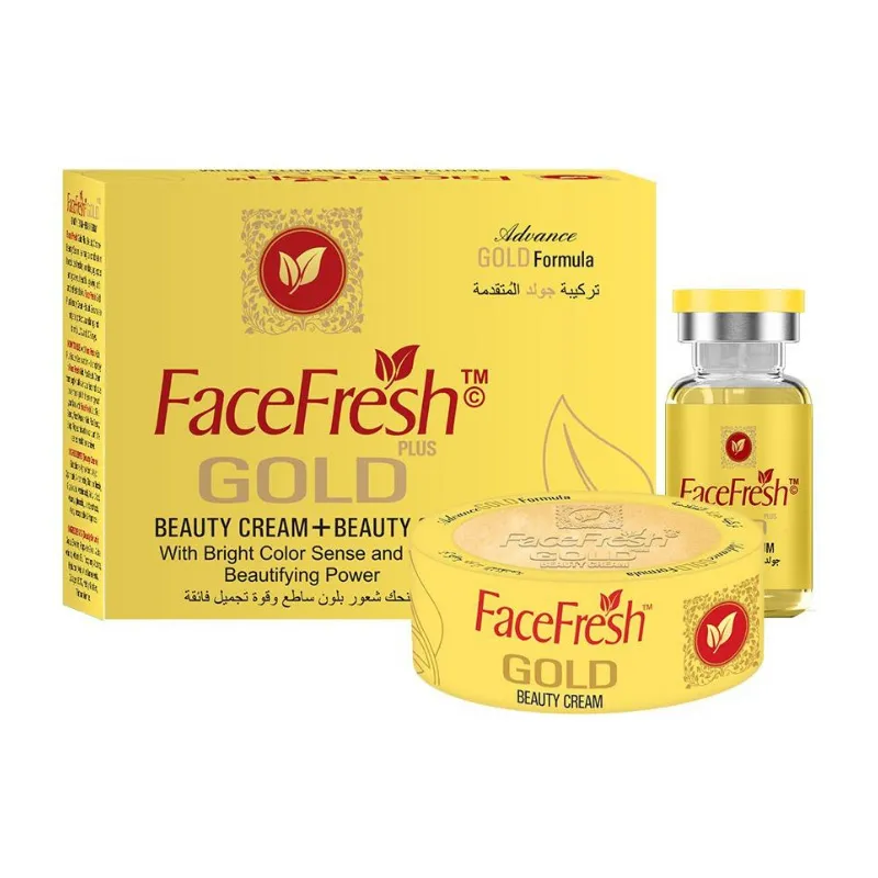 Gold Plus Beauty Cream + Serum 23gm + 3ml