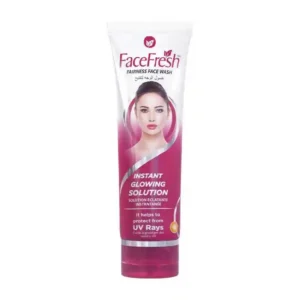 Face Fresh Fairness Face Wash 60ml tube — an oil-free face wash with instant glowing solution and UV ray protection for oily skin