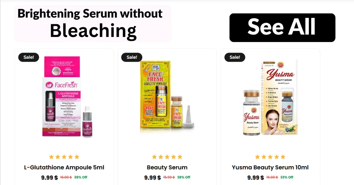 face serum for fair skin without bleaching