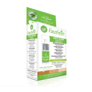 Face Fresh Anti-Acne Ampoule serum for controlling oil, soothing redness, and clearing acne-prone skin.