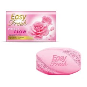 Easy Fresh Pink Rose bath soap bar designed for gentle daily body cleansing and natural glow.